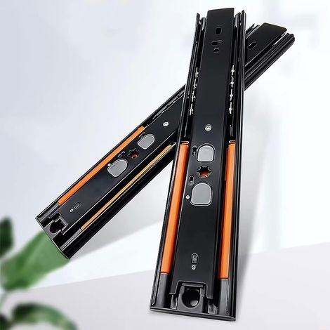 Glissières latérales robustes pour tiroirs de meubles, 1 paire, 3 (40 (1/5)