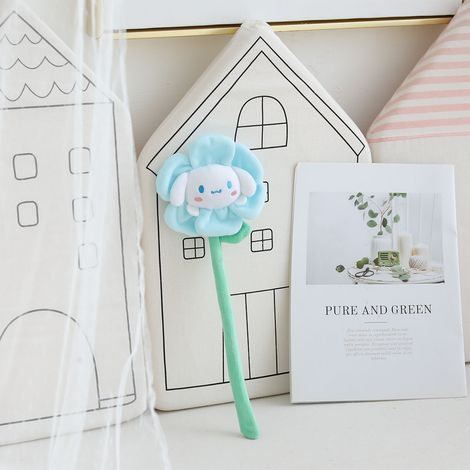 Bouquet de fleurs en peluche, pendentif en forme de dessin animé, jouet, embrasse de rideau flexible, style 3, 33 cm (1/5)