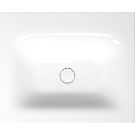 BetteLux lavabo à encastrer, sans trou pour robinet, sans