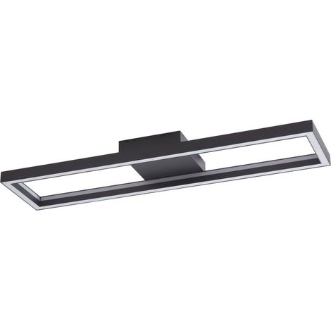 Smart Home Deckenlampe "Tjado" aus Metall dimmbar mit Fernbedienung für Wohnzimmer & Esszimmer von Lucande (1/5)