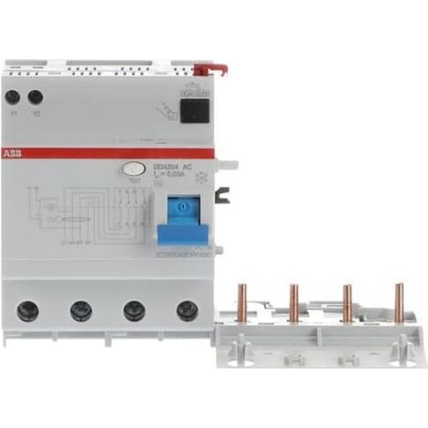 ABB B427941 - Blocco Differenziale ABB DDA204 4P 63A 30mA AC System pro M (1/3)