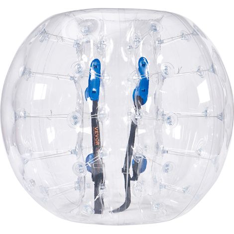 VEVOR Bulle Gonflable de 1,2 m Transparente pour Adolescents et Adultes Balle Pare Chocs a Bulles en PVC pour Hamster Humain 0,8 mm deEpaisseur pour Jeux deEquipe en Plein Air Jouets Pare-chocs Jardin
