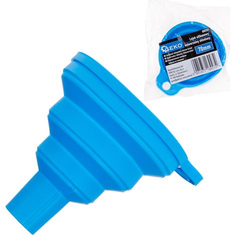 Embudo universal plegable de silicona de 70 mm (100) (1/5)