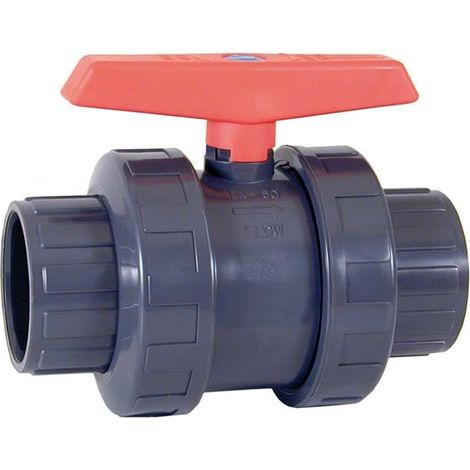 Valvola a sfera in PVC-U serie PN10 Ø 50 mm