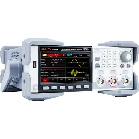 Générateur de fonctions UNI-T, UTG2062X, 60 MHz, 2 canaux