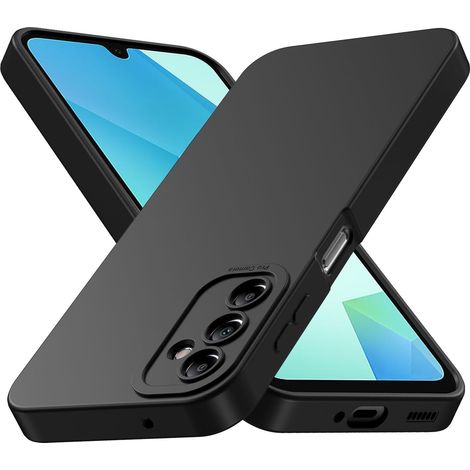 Coque pour Samsung Galaxy A16 5G/4G, Étui de Protection Antichoc en TPU Souple avec Protection Caméra - Noir (1/5)
