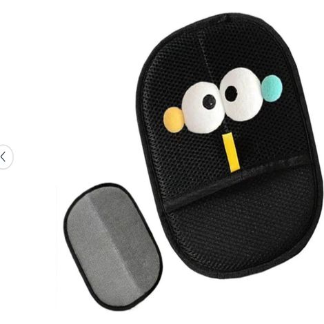 Guanti per la rimozione dei peli di animali domestici, spazzolatura bidirezionale, spolveratura elettrostatica (2015 cm, neri con occhiali protettivi).