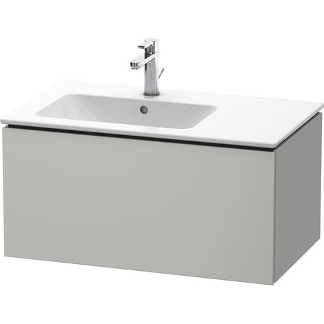 Mobile lavabo L-CUBE 820x481x400mm cemento