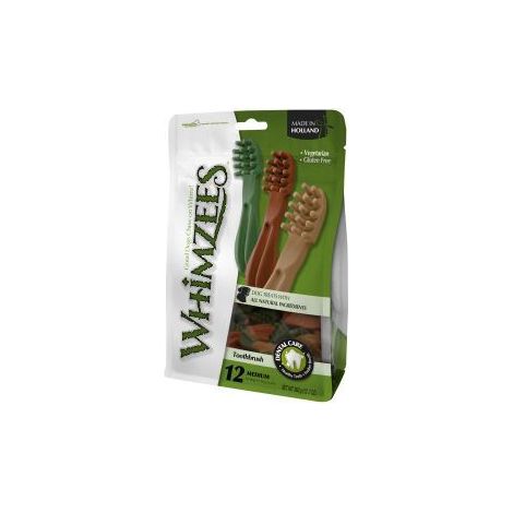 Whimzees Toothbrush Medium 110mm (12Pk) PK6 - 722519