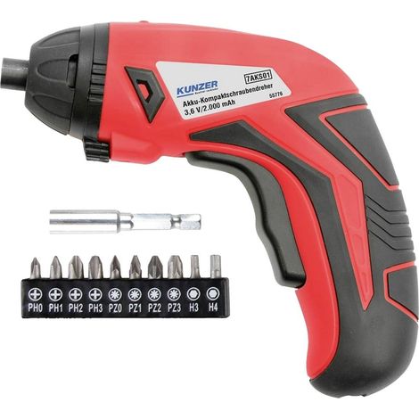 Kunzer 7AKS01 Avvitatore a batteria 3.6 V 2000 mAh Li-Ion