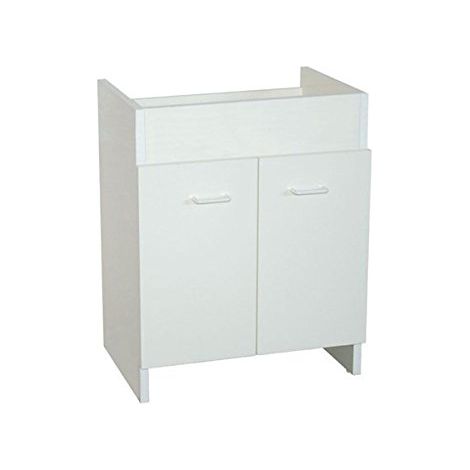 Ideal Stand Dolomite Mm GDO STP75PRIMAL Mobile per Lavatoio Lago con ASSE, Bianco