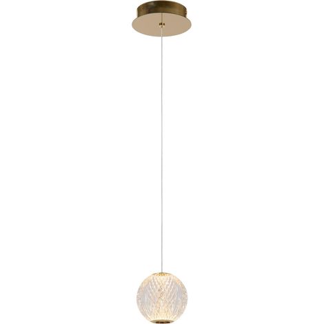 Lampe pendante dorée Cintra Ø 14cm - 13499/04/60 (1/4)