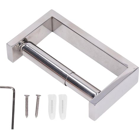 Porte-papier toilette rétractable en acier inoxydable résistant à l'usure (1/5)
