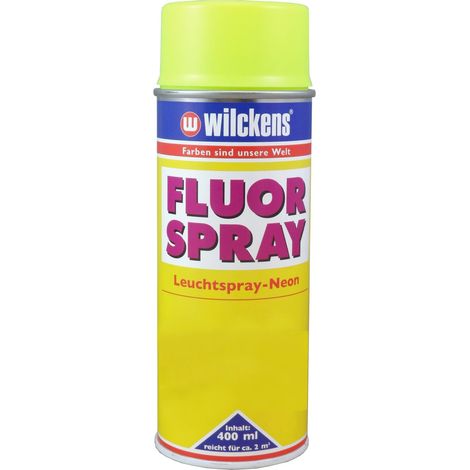 Wilckens Fluor Spray Gelb Leuchtspray Neon 0,4l 16112100140 (1/2)
