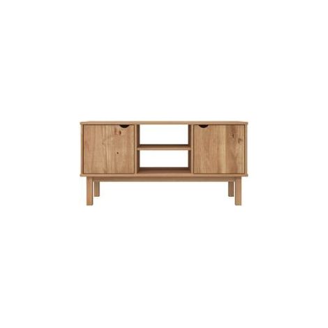 Meuble TV OTTA 113,5x43x57 Bois de pin massif (1/5)