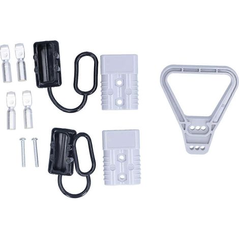 Anschlussstecker 175A Schnellkupplungs-Ladegriff Akku-Elektrowerkzeuge 600V Grau