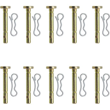 Goupilles de Cisaillement de Rechange pour Chasse-Neige - Compatibles Réf. 738-04124A et 714-04040 - Lot de 10 (1/5)
