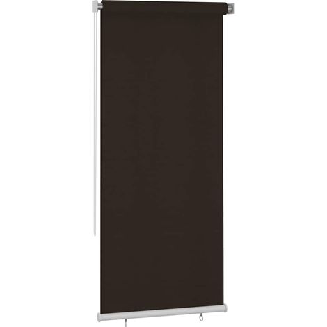 Maison Exclusive - Tenda a Rullo per Esterni 105(L)x230(A) cm Marrone HDPE (1/5)