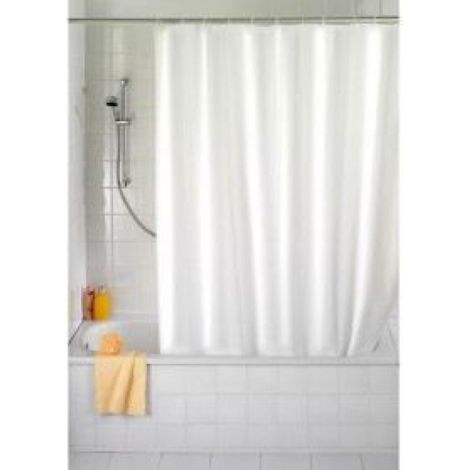 Rideau De Douche - 180 x 200 cm - Polyester Hydrofuge - Pour Cabine Et Baignoire - 1 Pièce