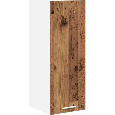 Armadio pensile moderno con ampio spazio di archiviazione 30 x 31 x 80 cm in legno multistrato bianco 020053293