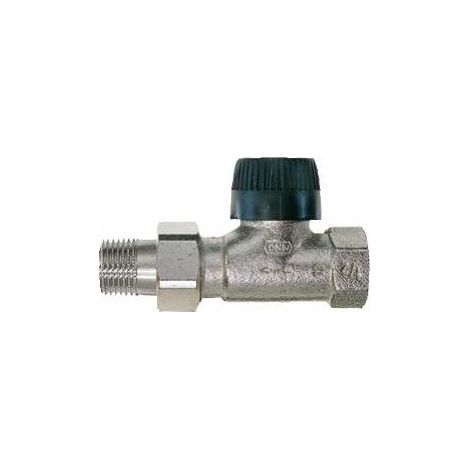 Buderus Logafix Thermostatventil TVD15, 1/2" Durchgang, vernickelt