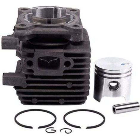 pair Kit piston cylindre 34mm pour débroussailleuse Stihl FS55 FS45 BR45 HL45 Métal durable Excellente absorption des chocs (1/5)