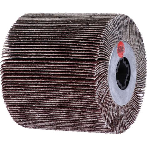 Roue à Lamelles Fibre 60 Grains pour Enlèvement et Chanfreinage Rouille et Métaux Non Ferreux, Finition Abrasive, Usage Atelier, Format Disque Angulaire (1/4)