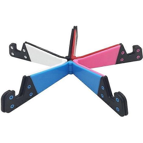 5 Stück Handy- und Tablet-Ständer, universelle, faltbare Handyhalterung in V-Form, Smartphone-Tischhalterung (1/2)