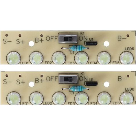 Contrôleur de lampe solaire, Module de commande de lumière de pelouse, Circuit imprimé avec interrupteur 1.2V RF1206, 2 pièces (1/5)