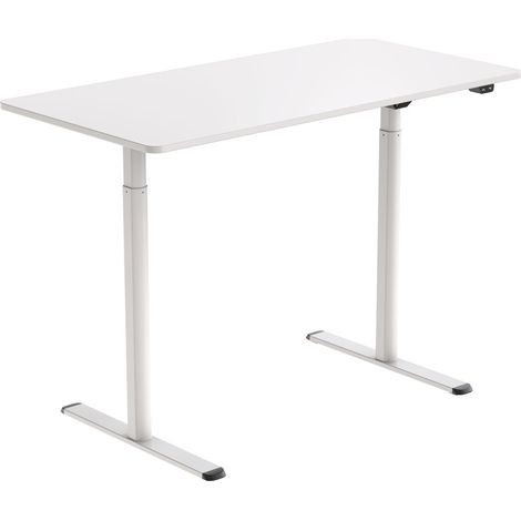Lykke Elektrischer Tisch 140x70cm Nordic, Weiß (1/4)