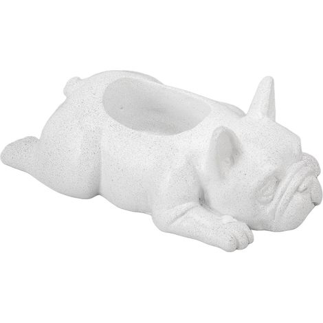 Pots de fleurs en résine pour plantes succulentes, pot de fleurs en forme de chien, décoration de bureau pour table (1/5)