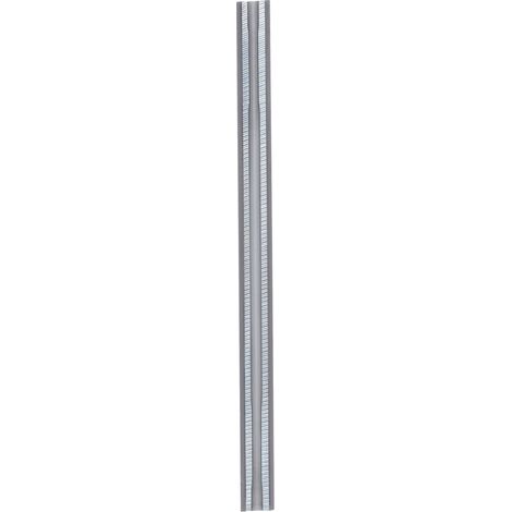 Bosch – Pack de 2 fers de rabot réversible en acier au carbure pour bois dur 56mm – Coupe nette sans éclat – 2608000672