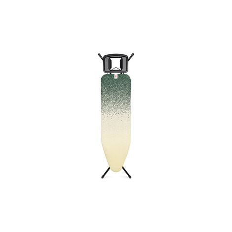 Brabantia - Tabla de Planchar B - Soporte de Plancha Ajustable - Altura Ajustable - Patas Antideslizantes - Funda de Algodón 100 por Ciento