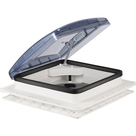 Couvercle de ventilation de lucarne de toit RV, matériau durable, ventilation à haut débit, 40x40cm (1/2)