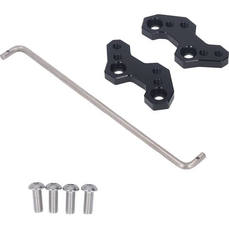 supports de repose pieds arrière en alliage d aluminium