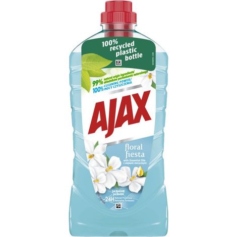 Limpiador de suelos universal Ajax Floral Fiesta Jazmín 1l
