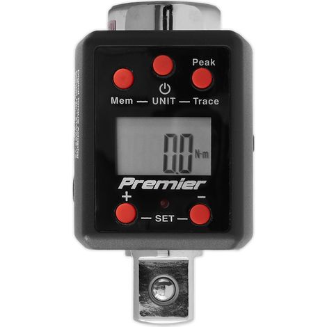 Sealey STW292 Premier Digital Torque Adaptor 3/4""Sq Drive 200-1000Nm (1/5)