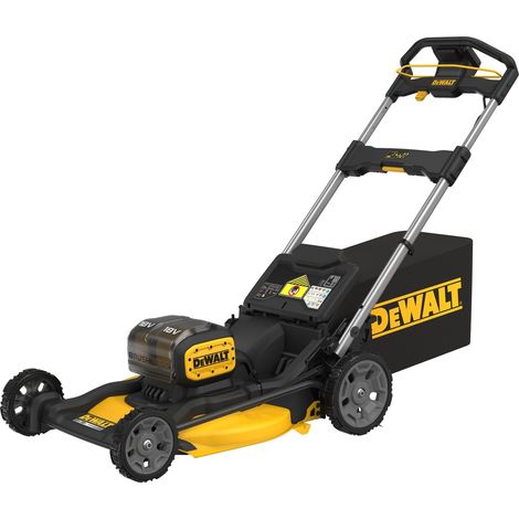 DeWalt Akku-Rasenmäher DCMWP134N-XJ 2x 18 V 53 cm 67 L Mulchen Ohne Akku