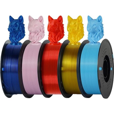 Filamento per stampante 3D, alta resistenza, basso ritiro, 5 kg, colori misti C (1/2)