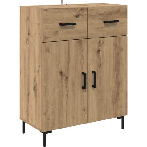 Maison Exclusive - Buffet Chêne artisanal 69,5 x 34 x 90 cm Bois d'ingénierie