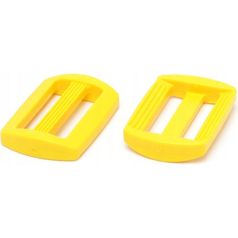 Ajustadores para marroquinería de 20 mm, 10 unidades, color amarillo (1/3)