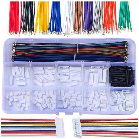 Kit de connecteurs ZH1,5 mm avec câble pré-serti, connecteurs 2/3/4/5/6/7/8/9/10 broches pour kit électronique DIY (1/5)