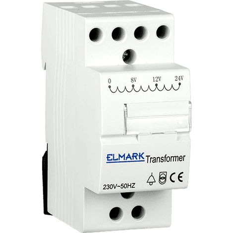 Transformateur 8V,12V,24V P=3.8VA Bobine:230V ref: 5001