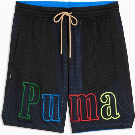 Puma MEMORY LANE REV MESH 7IN Herrenshorts schwarz 63753901 r S (1/3)