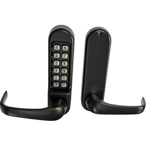 Manilla con código mecánico Mecalock 500 « PRO PVD »  Negro