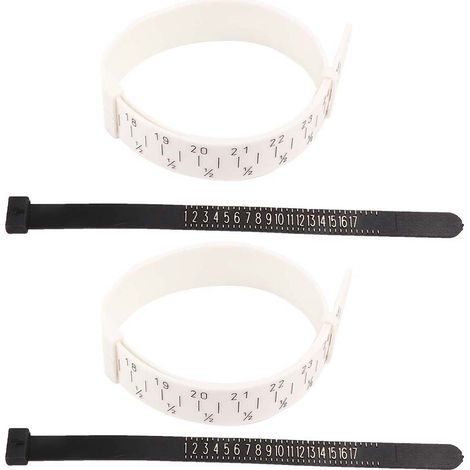 2 Kits de Mesure pour Doigts et Poignets - Outil de Taille pour Bijoux et Bracelets (1/5)