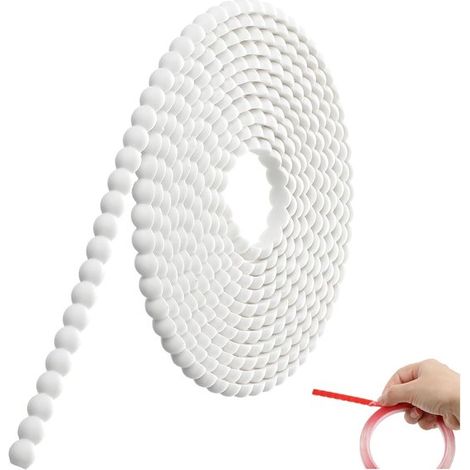 Revêtement mural autocollant en PVC 3,8 × 300 cm moulures murales autocollantes moulure décorative flexible bande adhésive flexible (1/5)