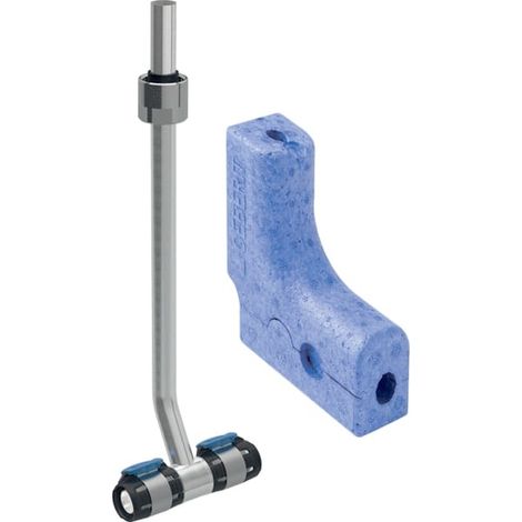 Geberit GE FlowFit MT-Stk AnVer SiBr/Cu d16-d15-d16, vernickelt 619.420.22.1 (1/5)