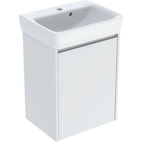 Geberit Renova Plan Set Handwaschbecken mit Unterschrank, 1 Tür,