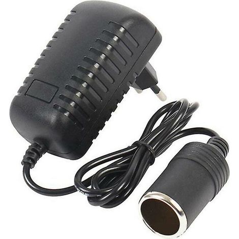 Piezas del convertidor del adaptador del enchufe del encendedor del coche portátil de 220 V a 12 V (1/2)
